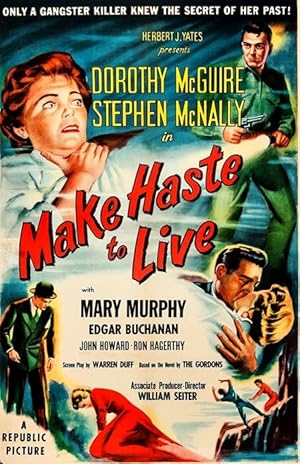Ο Λακκοσ Των Κολασμενων / Make Haste to Live (1954)